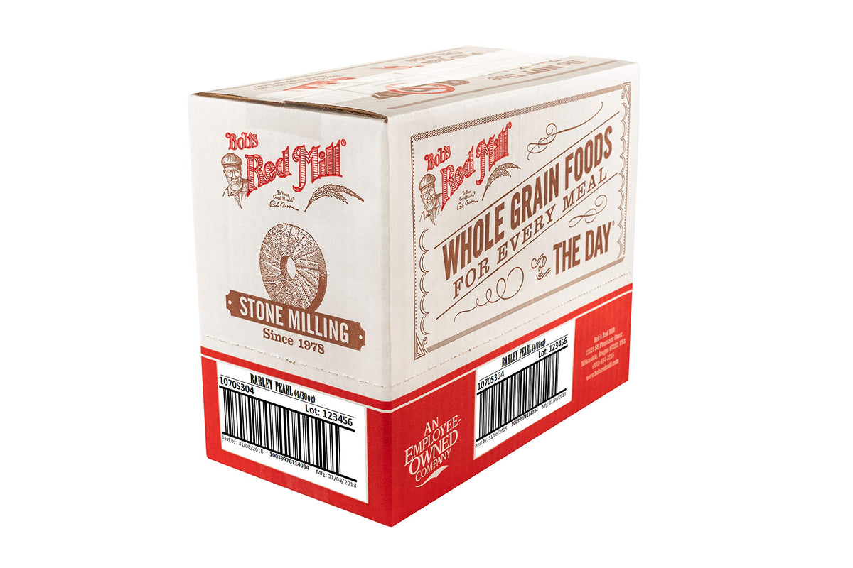 Bob's Red Mill Pearl Barley enhances soups with hearty texture.