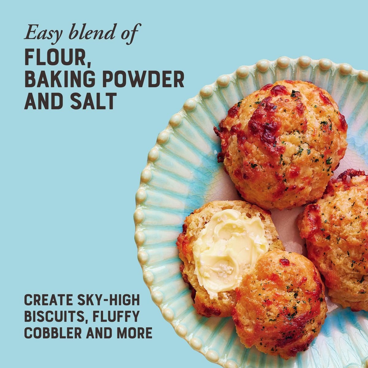 Bob’s Red Mill Self-Rising Flour baking-setup hints at simple meals