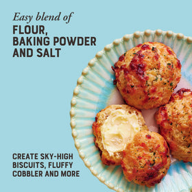 Bob’s Red Mill Self-Rising Flour baking-setup hints at simple meals