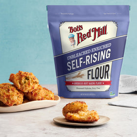 Bob’s Red Mill Self-Rising Flour scoop-and-pour for effortless prep