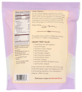 Bob's Red Mill shredded coconut adds savory texture to vegan bacon bits.