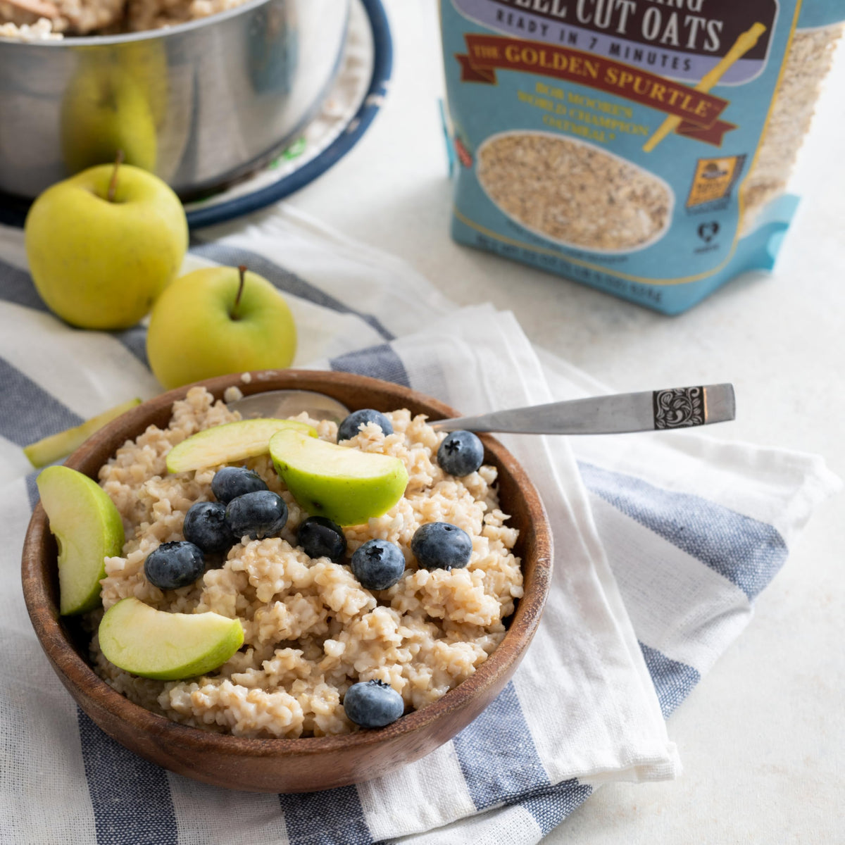 Bob's Red Mill steel cut oats cookbook idea for hearty meals.