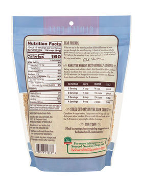 Bob's Red Mill steel cut oats savory risotto shot emphasizes versatility in meals