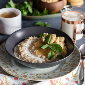 Bob's Red Mill steel cut oats vegan and kosher friendly option.