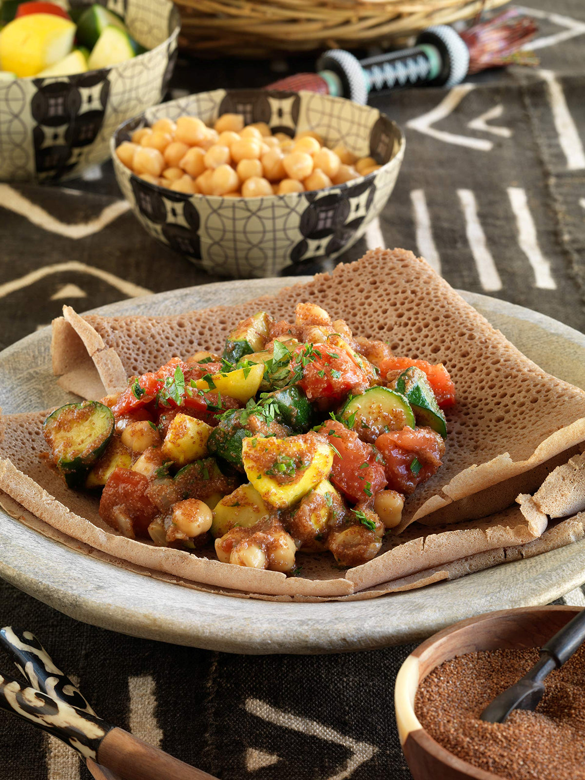 Bob's Red Mill Teff baking dough highlights gluten-free whole grain goodness.
