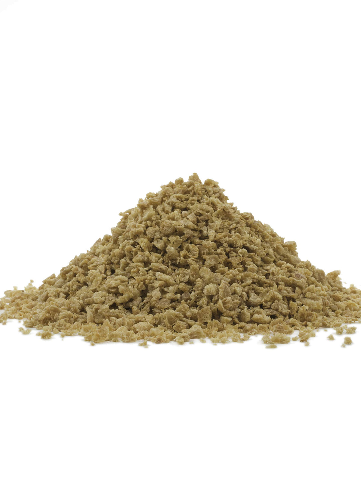 Bob's Red Mill TVP rehydrated in a bowl shows absorbent texture for flavorful recipes.