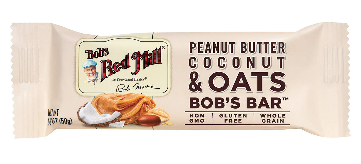 Bob's Red Mill whole grain oats provide hearty bite.