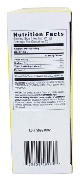 Body Breakthrough Diet Trim-Maxx Tea Lemon packaging showcases oriental herbal blend.