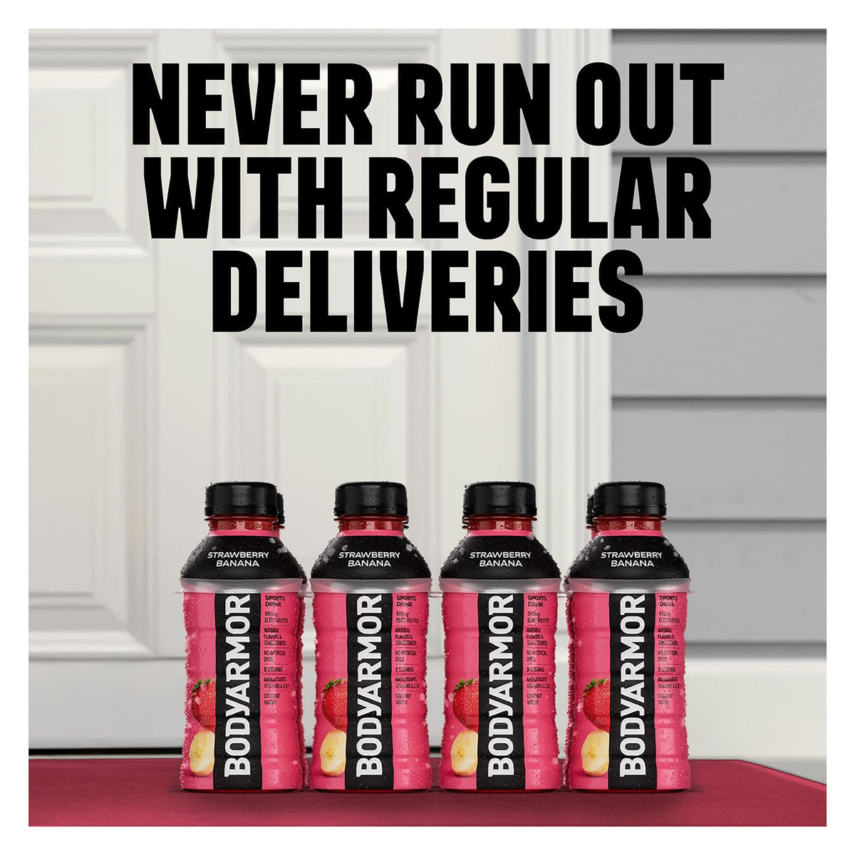 BODYARMOR Antioxidants label emphasizes nutrients for everyday wellness