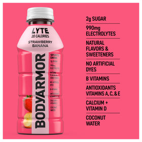 BODYARMOR Lyte athlete scene suggests refreshing energy during training.
