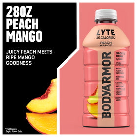 BODYARMOR Lyte coconut water boost highlights natural electrolytes for workouts.