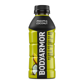 BODYARMOR Pineapple Coconut bottle front for on-the-go hydration.