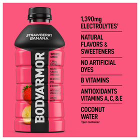 BODYARMOR Refreshing drink appearance ideal for post workout refreshment