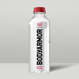 BODYARMOR SportWater bottle in a hydration moment during daily activities