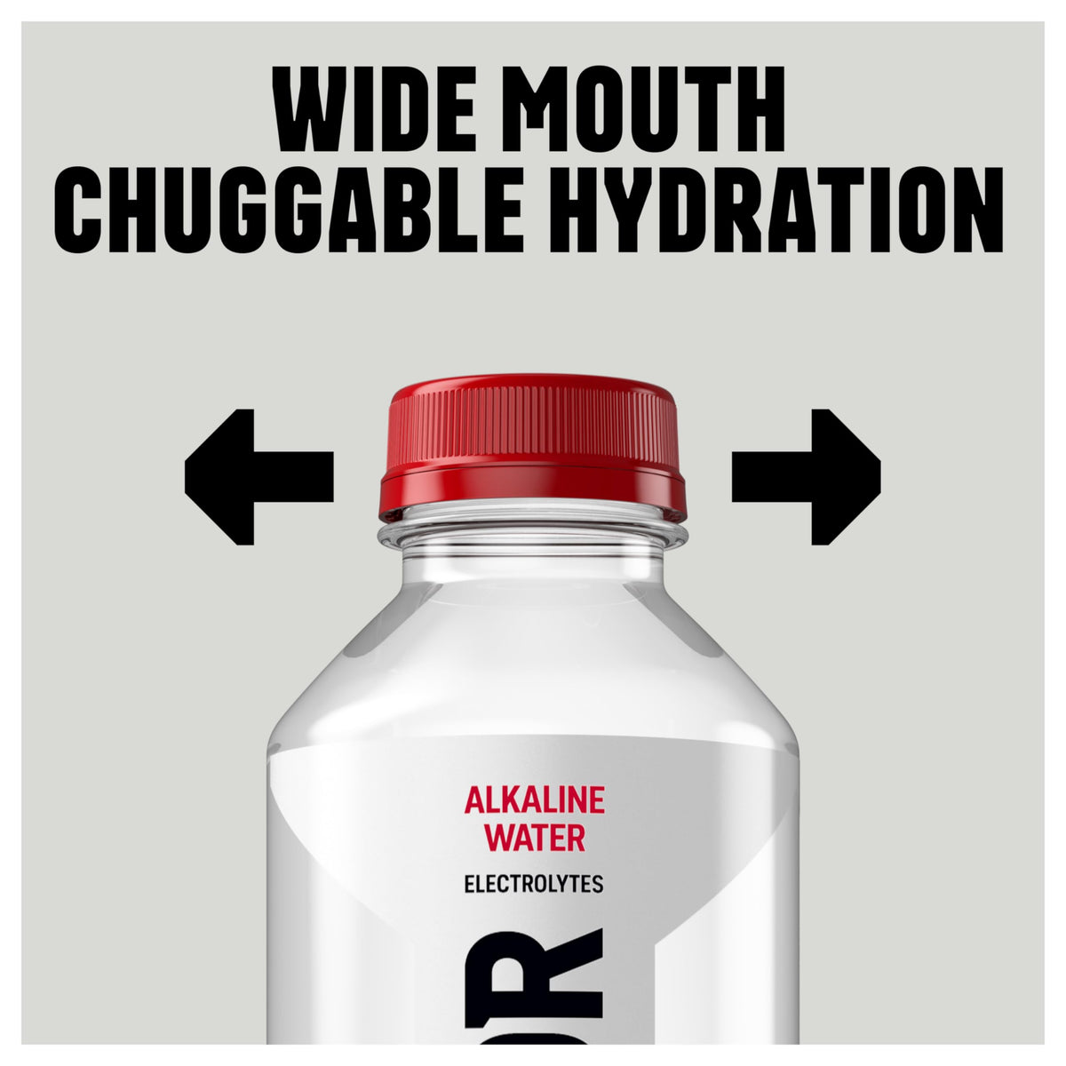 BODYARMOR SportWater being poured into a glass for a refreshing taste