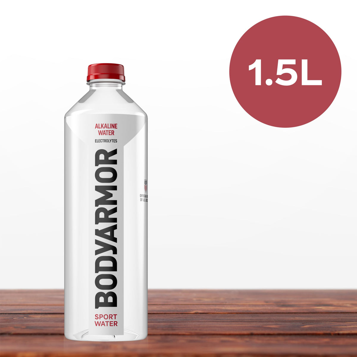 BODYARMOR SportWater pouring action demonstrates easy access to hydration.