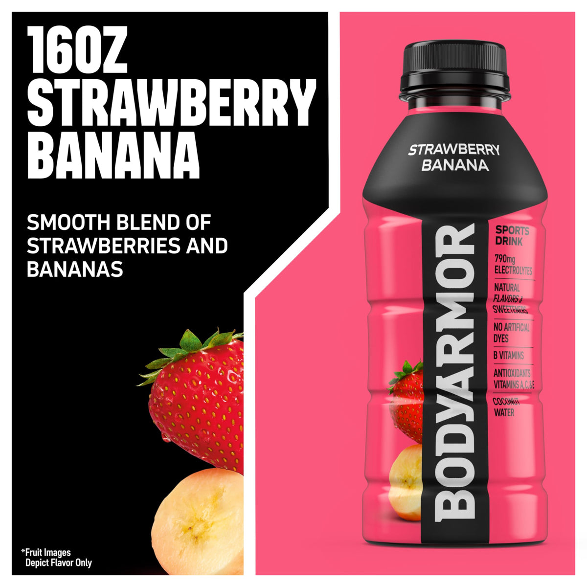 BODYARMOR 12-pack box convenient for teams and households.