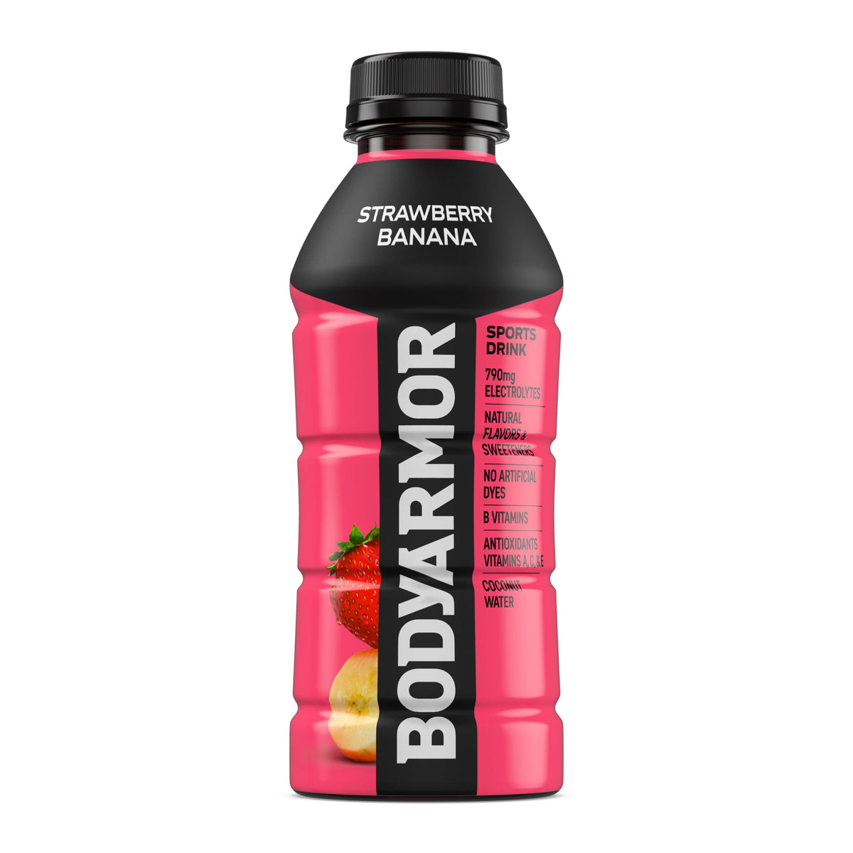 BODYARMOR Coconut water base blending natural flavor with electrolytes.