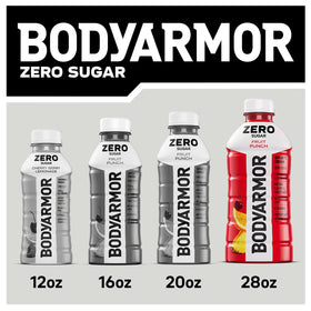 BodyArmor Zero Sugar Lemon Lime bottle in use during training for steady hydration