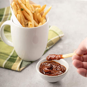 BOILING POINT BBQ wings plate with spicy glaze for zesty finish.