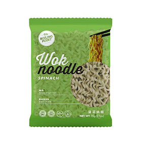 BOILING POINT noodles cooking in a pot for weeknight stir-fries.