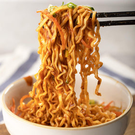 Serving bowl featuring BOILING POINT Wok Noodles ready to enjoy.