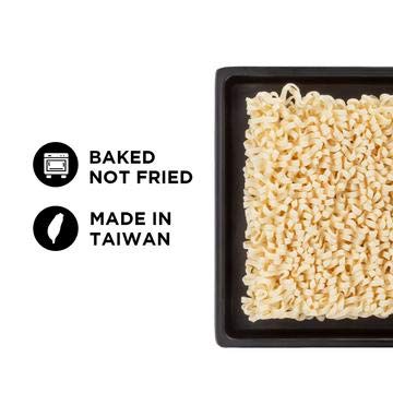 Uncooked BOILING POINT Wok Noodles ready for customization.