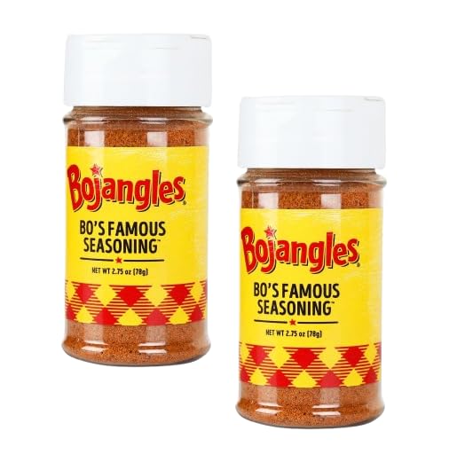 Bojangles Bo’s Famous Seasoning two-pack bottles ready to flavor fries.
