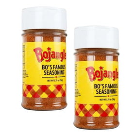 Pouring Bojangles Bo’s Famous Seasoning onto french fries for savory crunch.