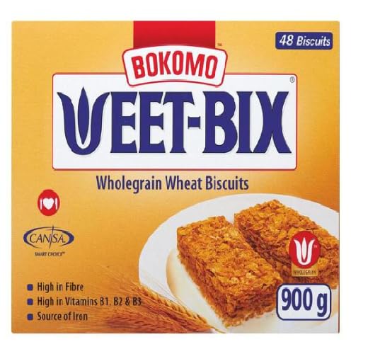 Bokomo Weet-Bix Original served in milk bowl, crisp and quick