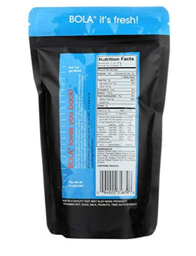BOLA Granola almonds pumpkin seeds closeup highlighting nutrient-dense ingredients and plant-based protein potential.