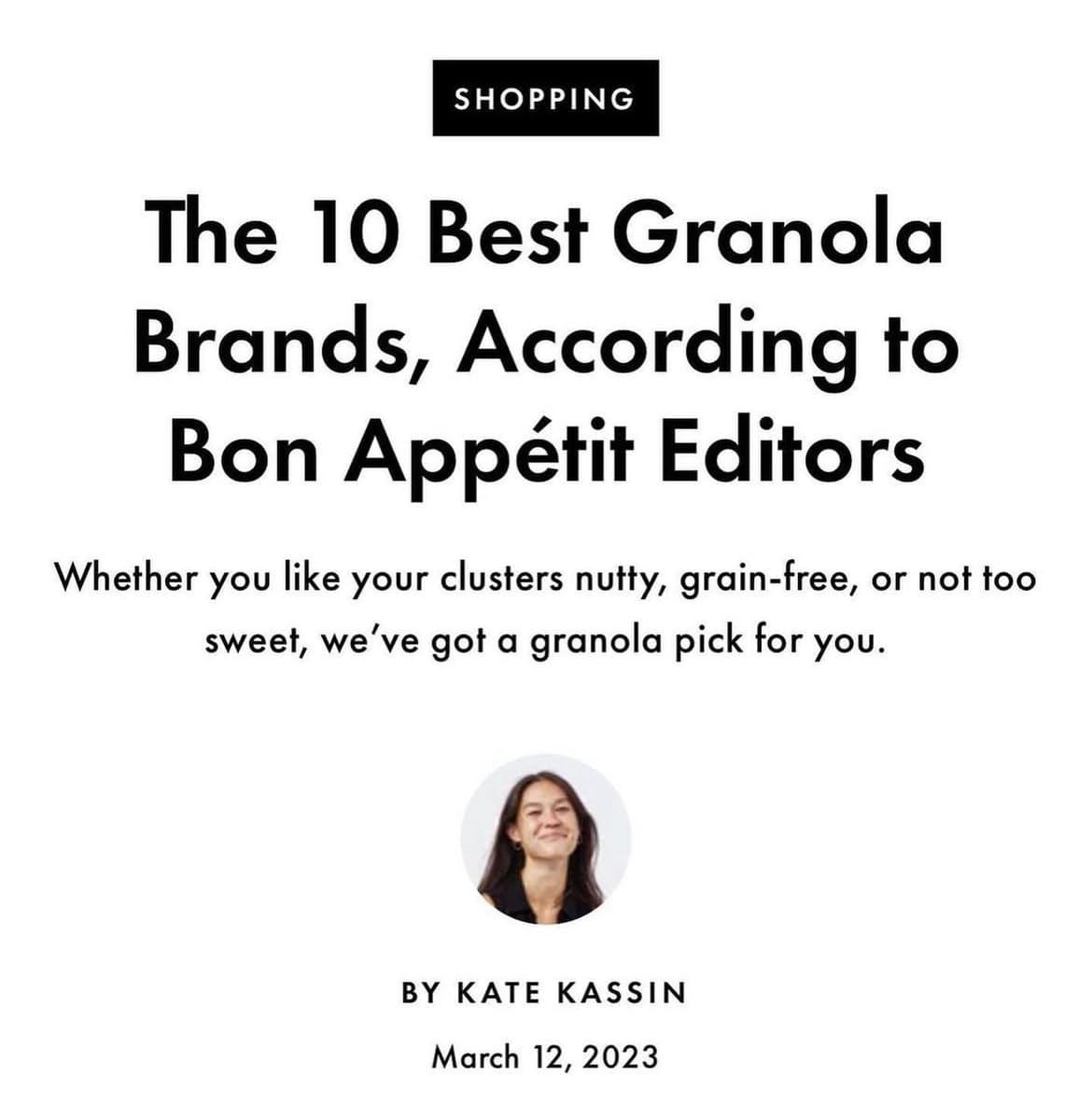BOLA Granola snack on the go layout promotes convenient, portion-controlled indulgence.