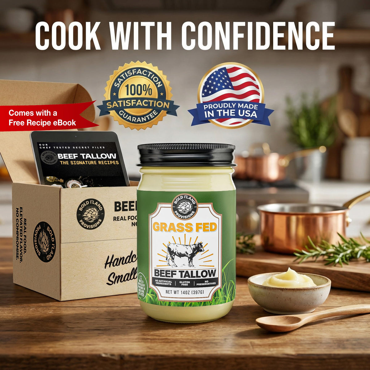 Bold I’Land Tallow offers keto, paleo, Whole30 friendly kitchen ideas.