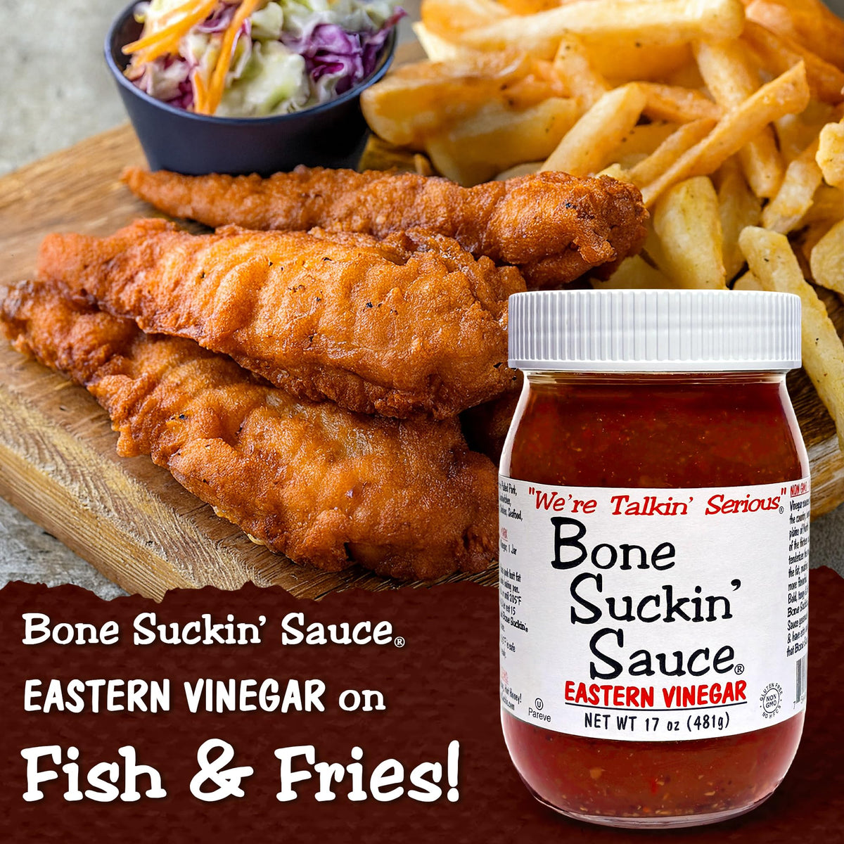 Bone Suckin' kitchen setup invites quick, tasty seasoning ideas.