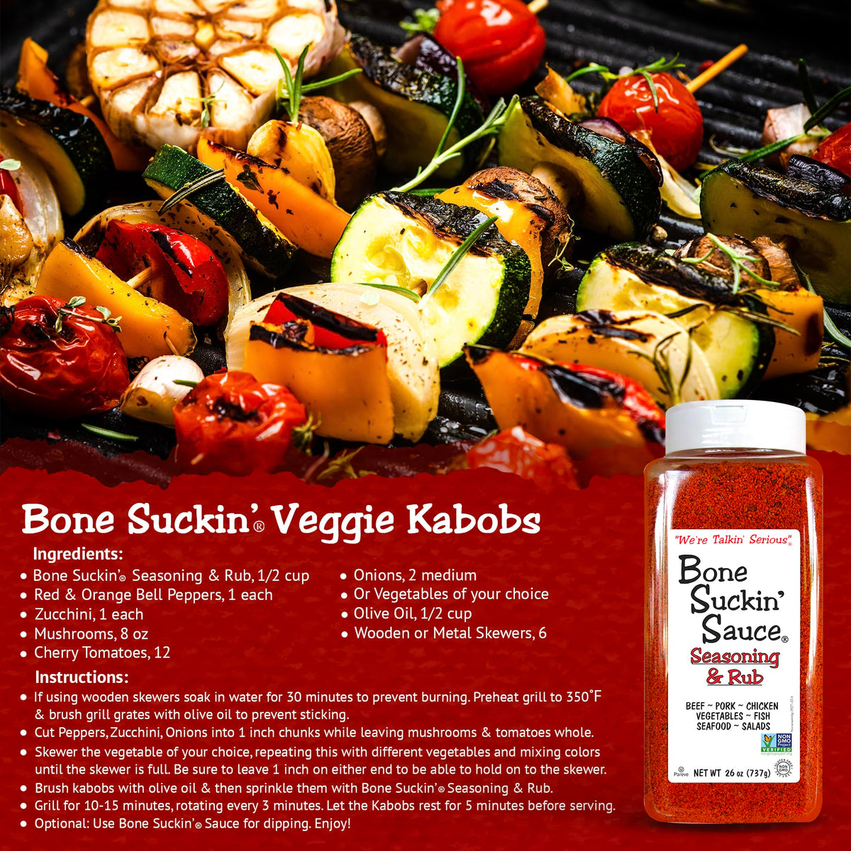 Bone Suckin' Original on popcorn for a savory snack.