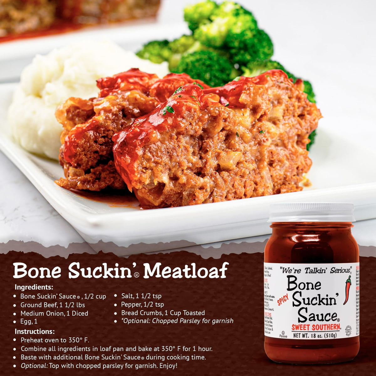 Bone Suckin' Sauce in a kitchen marinade elevates meats
