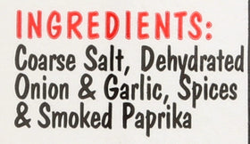 Bone Suckin' Steak Seasoning on a burger with even coverage.
