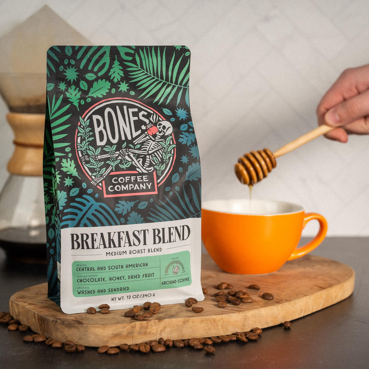 Bones Coffee Artisan-roasted small batches showcase craft roasting