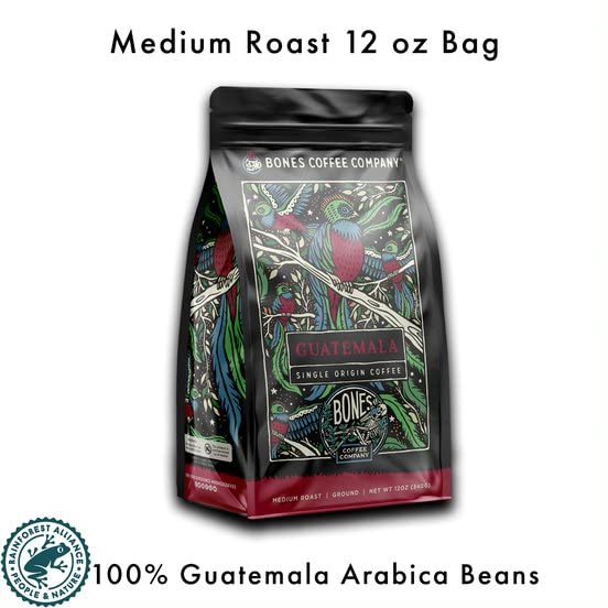 Bones Coffee artisan-roasted small-batch — crisp aroma and nutty undertones.