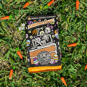 Bones Coffee Auto Drip ground bag ideal for quick mornings.