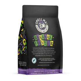 Bones Coffee Bananas Foster roasted beans reveal rich aroma for vibrant mornings