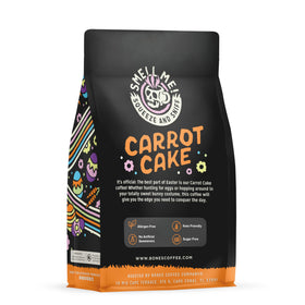 Bones Coffee Carrot Cake icing aroma swirls as you brew.