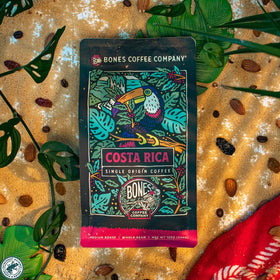 Bones Coffee Costa Rica ground for auto drip machines for easy, consistent mornings