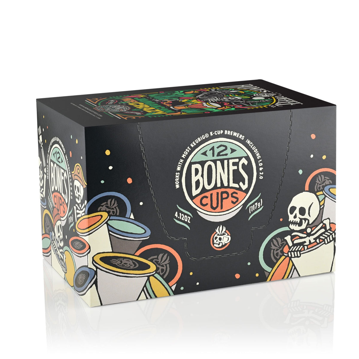 Bones Coffee vanilla caramel pods: rich aroma ideal for a comforting afternoon cup