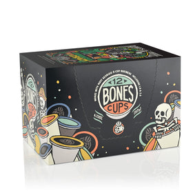 Bones Coffee vanilla caramel pods: rich aroma ideal for a comforting afternoon cup