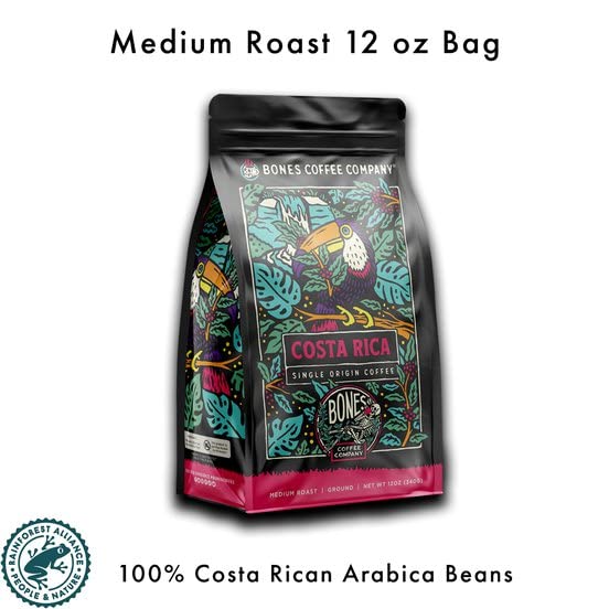 Bones Coffee ground auto-drip ready for quick, consistent mornings.
