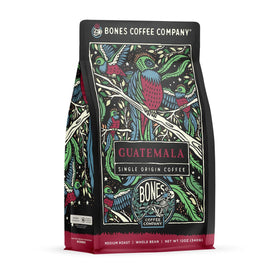 Bones Coffee Guatemala single-origin bag — vibrant flavor profile for morning rituals.