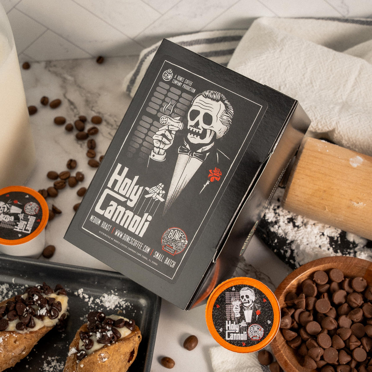 Keurig-compatible Bones Coffee pods offer a convenient, mess-free brew