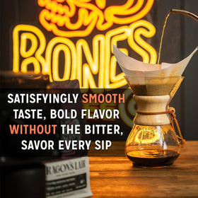 Recyclable Bones Coffee pods symbolizing eco-friendly choices for daily coffee.