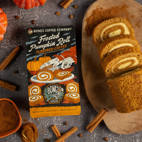 Bones Coffee Company resealable bag preserves freshness between brews